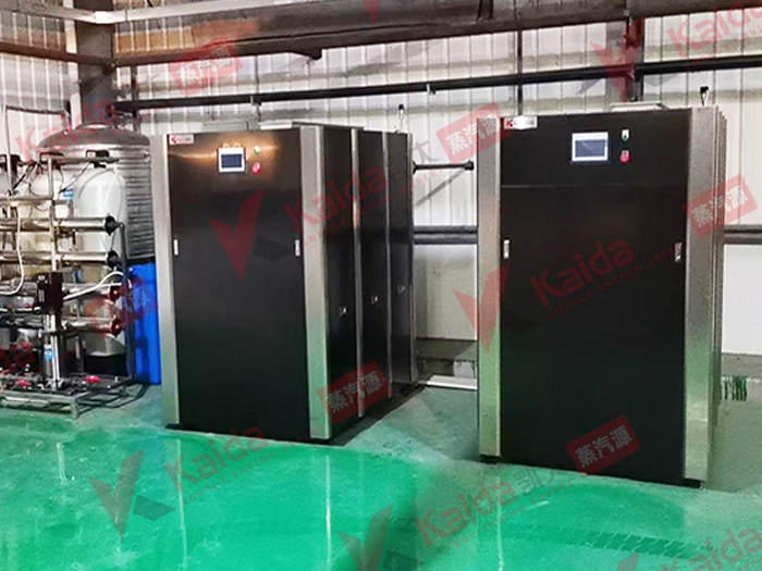 浙江某洗滌公司新增車間復(fù)購超低氮變頻模塊蒸汽源機(jī)